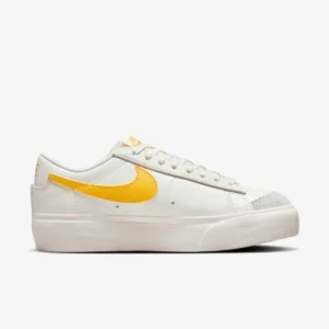 Nike Blazer Low Platform Women Pale Ivory Gold