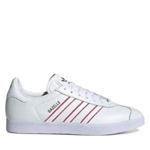 Adidas Gazelle Cloud White Team Power Red