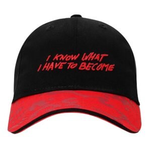 PUMA Unisex-Adult, x BATMAN Baseball Cap, Black-High Risk Red,