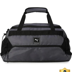PUMA 19 L Gym Duffel Bag - TRAINING Small Sports Bag - Grey